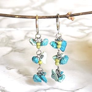 Vintage turquoise earrings